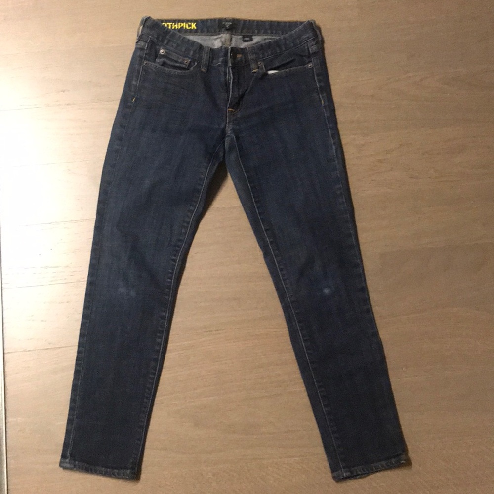 J Crew toothpick jeans size 26